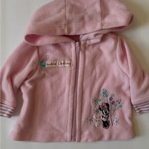 Disney Pink Minnie Mouse Hoodie for Kids